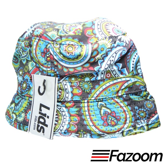 Lids Mens Reversible Bucket Hat (Paisley, L/XL) - Picture 1 of 2